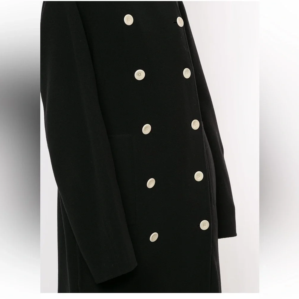 NWT Proenza Schouler white label double breasted long coat wool cashmere luxe - Picture 7 of 14